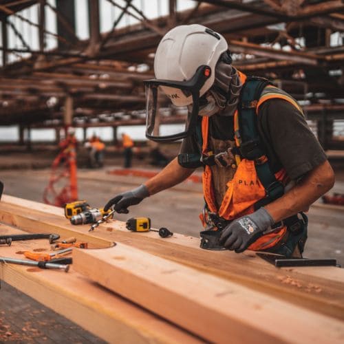 Construction Team at Work